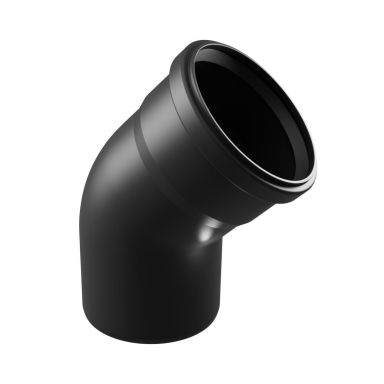 Cinderella 101858 Rørbøjning 110x45, sort