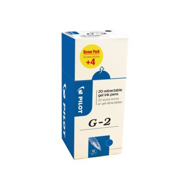 Pilot G-2 516477 Kulspetspenna 0,7 mm, 20-pack