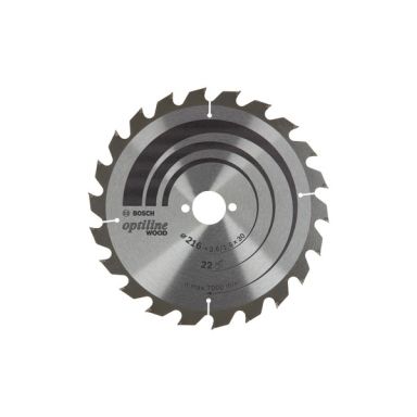 Bosch 2608838410 Cirkelsavklinge 216x30x22T