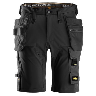 Snickers Workwear 6175 Fullstretchshorts svart