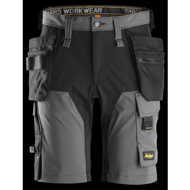 Snickers Workwear 6175 Fullstretchshorts grå/svart