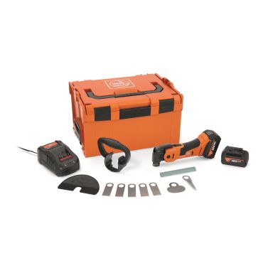 Fein AMM 700 1.7 Q Multiværktøj med batteri og oplader