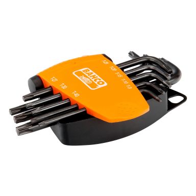 Bahco BE-9575 Torxnyckelsats 8 delar