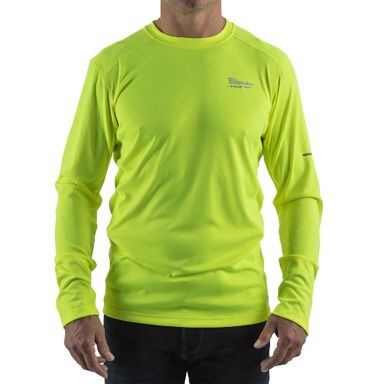 Milwaukee 4932493088 T-shirt gul, långärmad