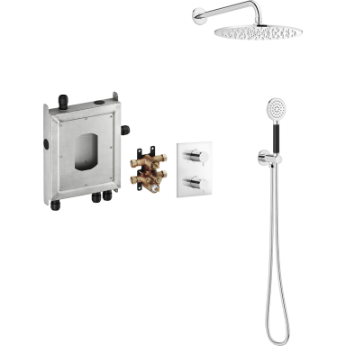 Mora INXX II 275000 Takduschpaket för inbyggnad, med omkastare