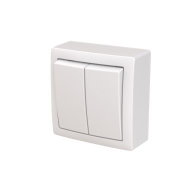 ABB Saga 1065A-916 Strømbryter krone, utenpåliggende