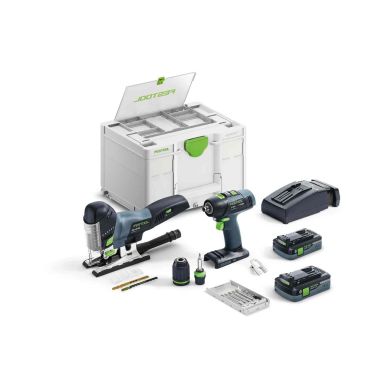 Festool T 18+3/PSC 420 HPC I-Set Verktøysett