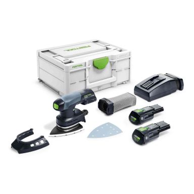 Festool DTSC 400 3,0 I-Plus Deltasliper med batteri og lader