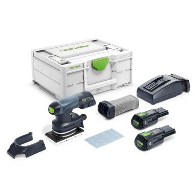 Festool RTSC 400 3,0 I-Plus Plansliper med batteri og lader