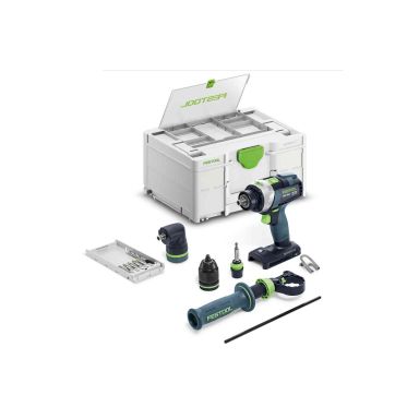 Festool QUADRIVE TPC 18/4 I-Basic-Set Slagskrutrekker uten batteri og lader