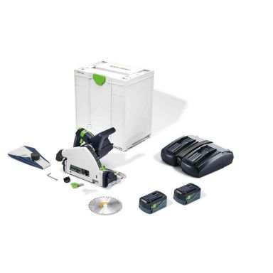 Festool 18 V TSC 55 5,0 KEBI-Plus/XL Dykksag med batteri og lader