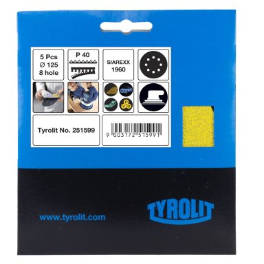 Tyrolit SIAREX 1960 Kardborrerondell 125 mm