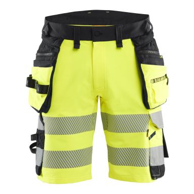 Blåkläder 112016483399C44 Shorts varsling, gul/svart