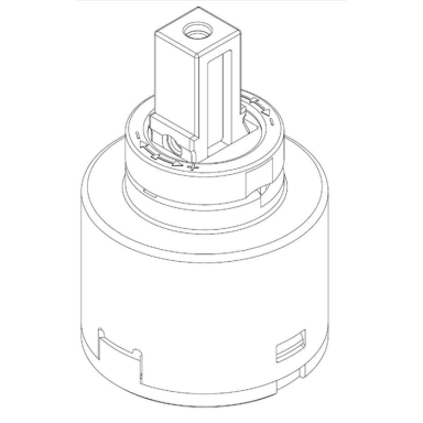 Damixa 0311600 Keramisk innsats Mellomrom