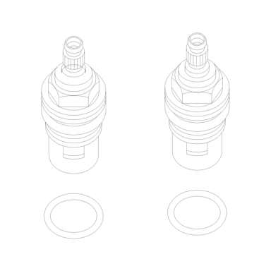 Damixa 2392400 Keramisk innsats Venus