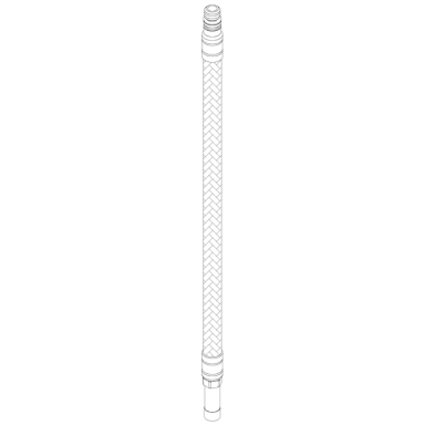 Damixa Softpex 2388000 Tilkoblingsslange M10x450