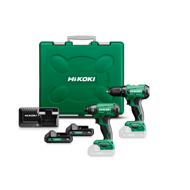 HiKOKI KC18DA(DS) Værktøjssæt med batteri og oplader