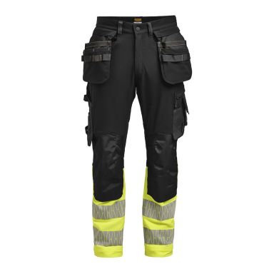 Jobman 2392 Arbeidsbukser gul, advarsel