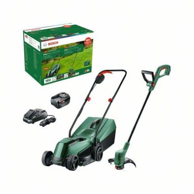 Bosch DIY 06008B9D02 Gräsklippareset med laddare