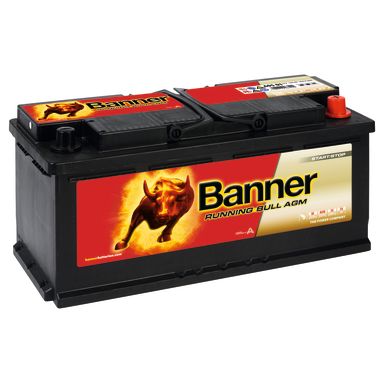 Banner Running Bull AGM 60501M Startbatteri 12V, 105 Ah