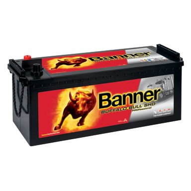 Banner Buffalo Bull SHD Pro SHDPRO72503M Startbatteri 12V, 225 Ah
