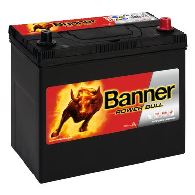 Banner Power Bull P4523M Startbatteri 12V, 45 Ah