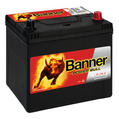 Banner Power Bull P6068M Startbatteri 12V, 60 Ah