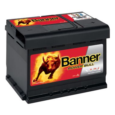 Banner Power Bull P6340M Startbatteri 12V, 63 Ah