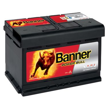 Banner Power Bull P7209M Startbatteri 12V, 72 Ah