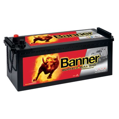 Banner Buffalo Bull SHD Pro SHDPRO68008M Startbatteri 12V, 180 Ah