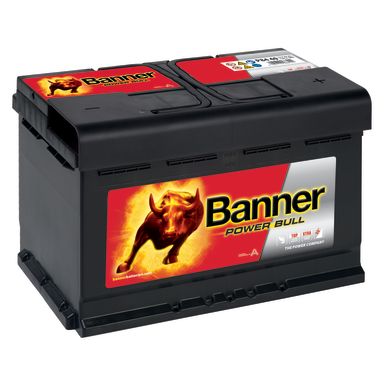 Banner Power Bull P8440M Startbatteri 12V, 84 Ah