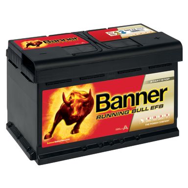 Banner Running Bull EFB 56512M Startbatteri 12V, 65 Ah