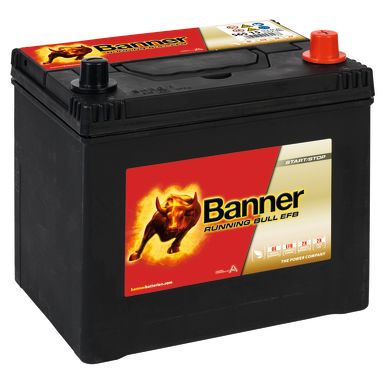 Banner Running Bull EFB 56515M Startbatteri 12V, 65 Ah