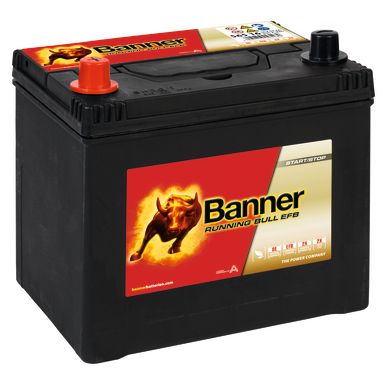 Banner Running Bull EFB 56516M Startbatteri 12V, 65 Ah
