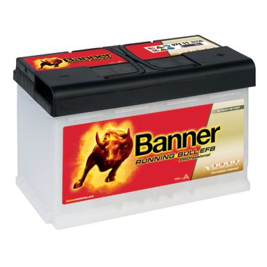 Banner Running Bull EFB PRO 57511M Startbatteri 12V, 75 Ah