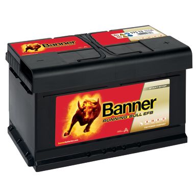 Banner Running Bull EFB 57512M Startbatteri 12V, 75 Ah
