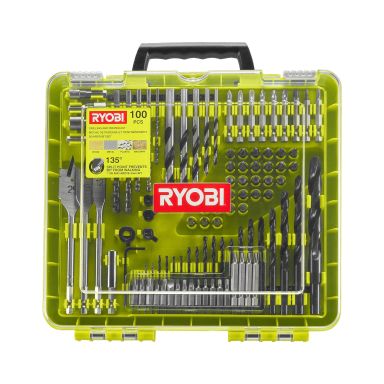 Ryobi RAKDD100 Borr- och bitssats 100 delar