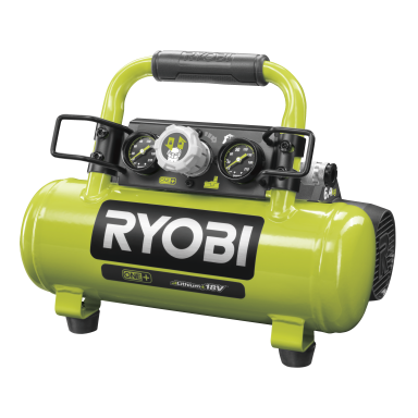 Ryobi R18AC-0 Kompressor utan batteri och laddare