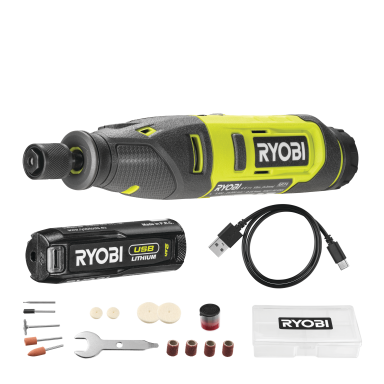 Ryobi RRT4-120GA15 Multiverktyg med batteri och laddare