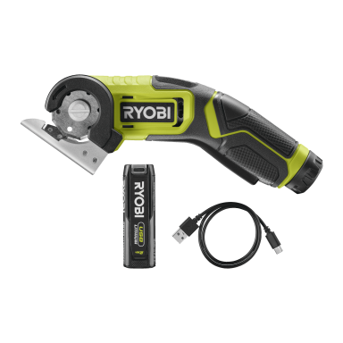 Ryobi USB Lithium RCT4-120G Multisax med batteri och laddare