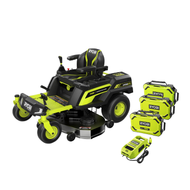 Ryobi MAX POWER RY72ZTRX137-310 Åkgräsklippare 72V, med laddare