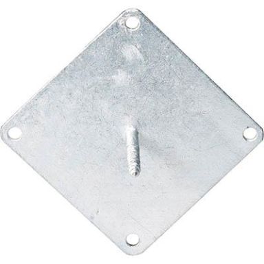 Jabo Arnö 25029 Fästplatta för montering av pelare och stolpar