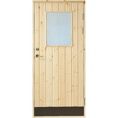 Jabo 25526 Varmförrådsdörr med fönster