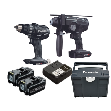 Panasonic EYC2024HDJ Kombisett med borskrutrekker og borhammer