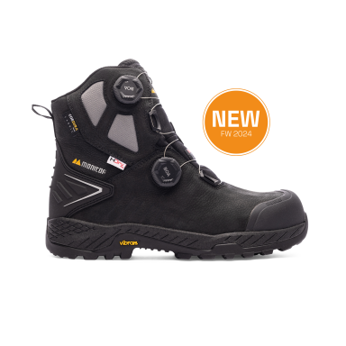 Monitor Arctic Mid Vernesko svart, fôret, BOA, S7S