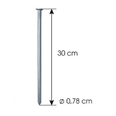 Jabo GardenEdge 10511 Ankarspik 0,78x30 cm