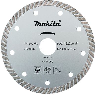 Makita A-84062 Diamantblad 125x22,23 mm, tørr