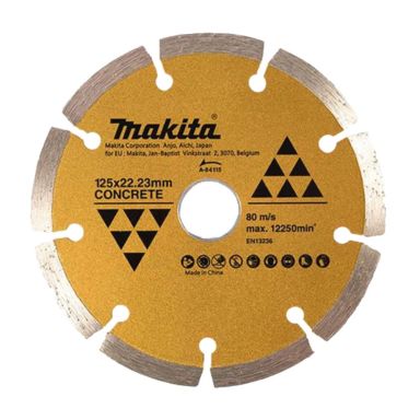 Makita A-84115 Diamantklinga 125x22,23 mm, torr, betong