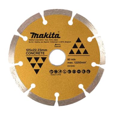 Makita A-84115 Diamantskæreskive 125x22,23 mm, tør, beton