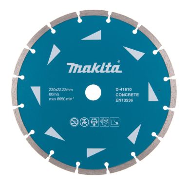 Makita D-41610 Diamantskæreskive 230x22,23x7 mm